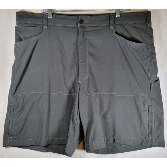WRANGLER OUTDOOR SERIES MEN'S‎ GREY HIKING GORPCORE NYLON BLEND SHORTS SIZE 42 - Picture 1 of 9